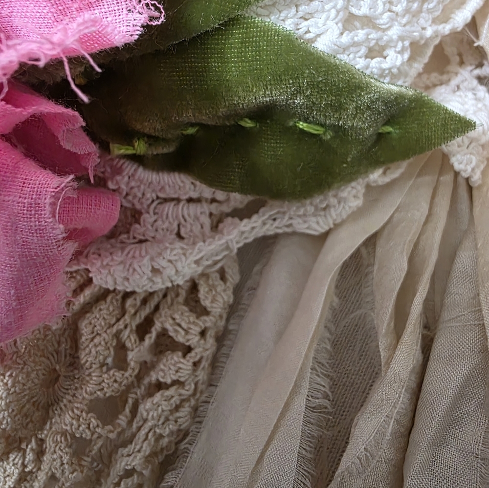 JABOT💐 SPRING💐 OVERLAY NWT OOAK - Picture 6 of 11